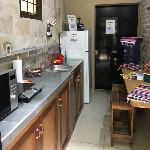 Kitchenette Habitación Yva Hú