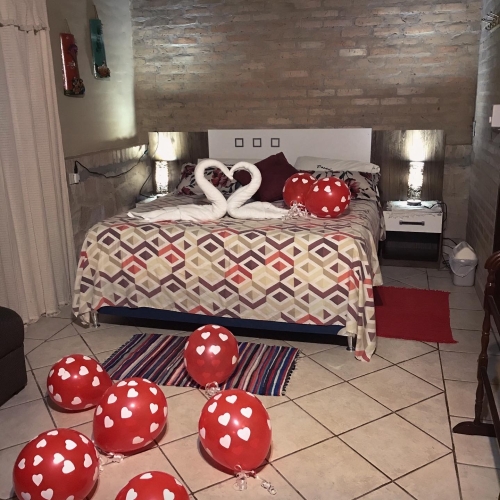 Habitación Yvyra Pytã - Decoración Romántica